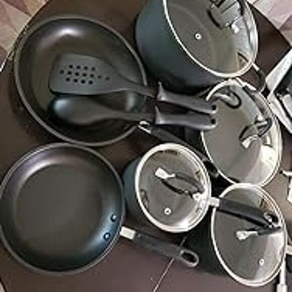 NEW Nonstick Professional Hard Anodized Cookware Sets - Picture 2 of 8